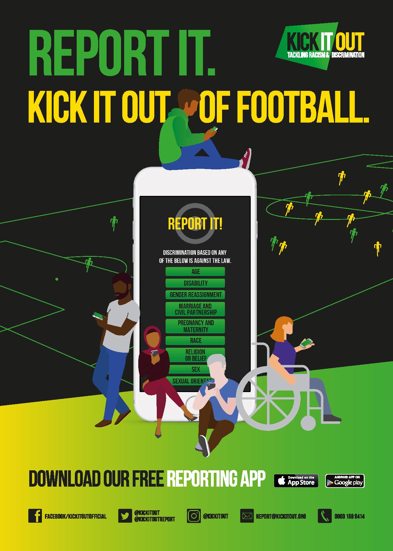 Darlington FC supports Kick It Out! News Darlington Football Club